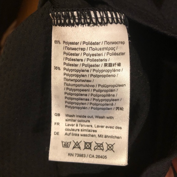 Helly Hansen Men’s LIFA Active Crew Base Layer Balck Long Sleeve Shirt Size L - Picture 10 of 10